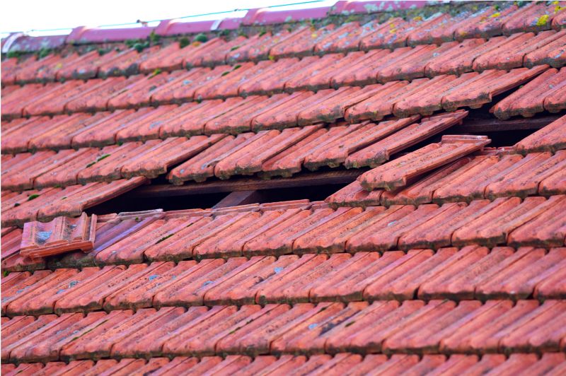 Damaged Roof Replacement