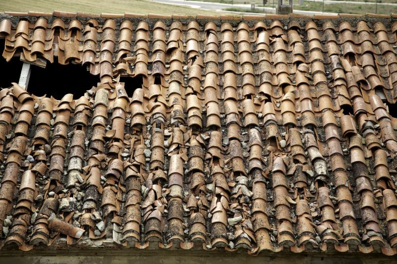 Damaged Roof Replacement
