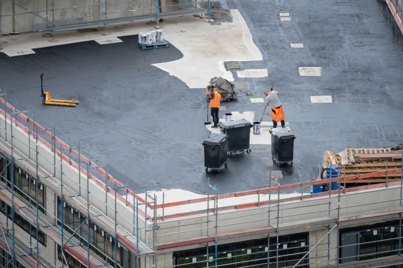 Flat Roof Installation detail