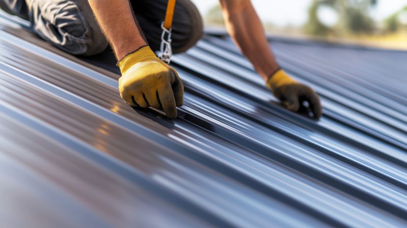 Metal Roof Repair detail