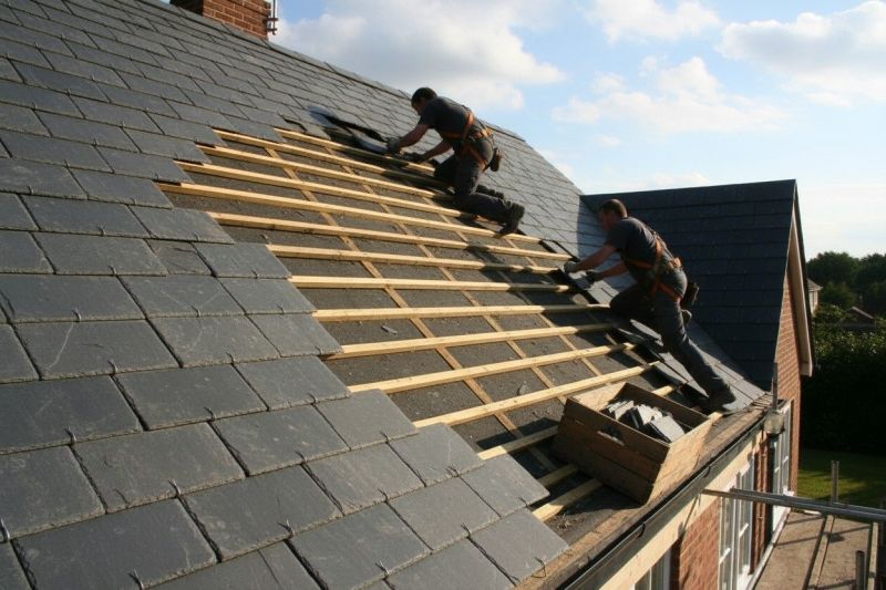 Slate Roof Leak Repair detail