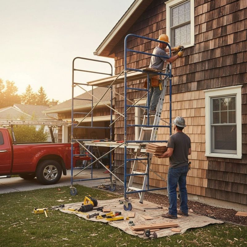 Barn Siding Installation