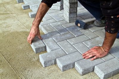 Brick Hardscape Installation