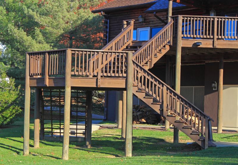 Ground Level Deck Construction