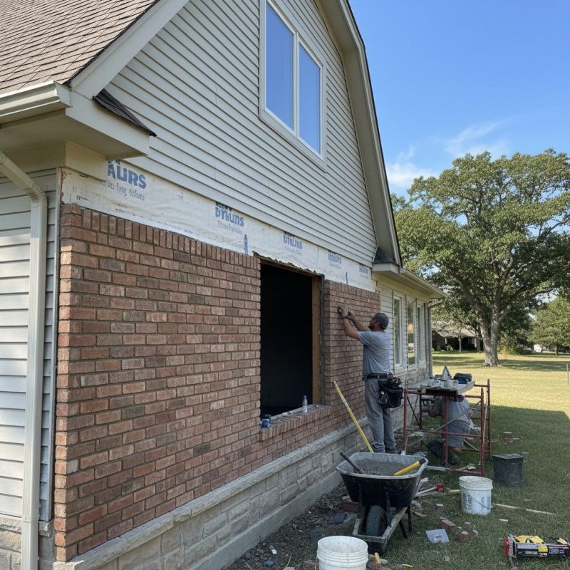 Residential Brick Installation