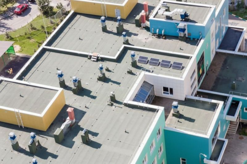 Single Ply Roof Replacement