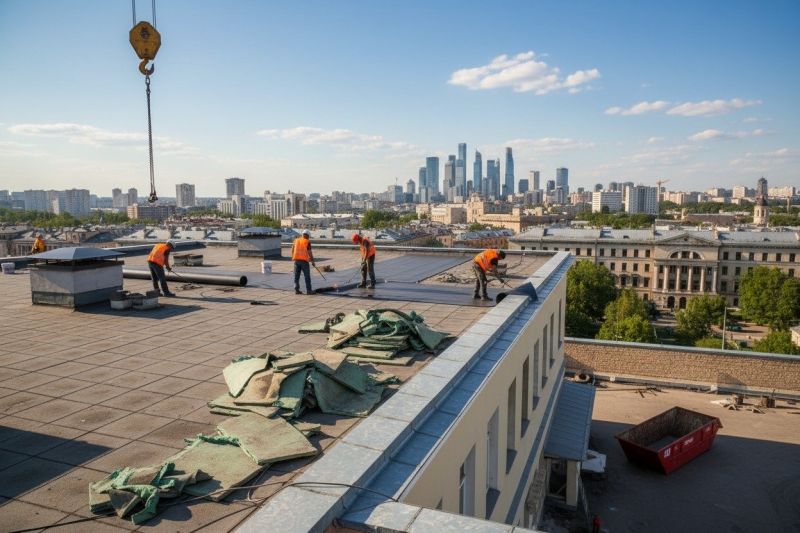 Cost of Industrial Roof Replacement in East Providence, RI