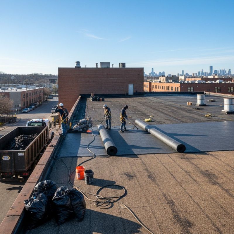 Cost of Single Ply Roof Replacement in Dighton, MA