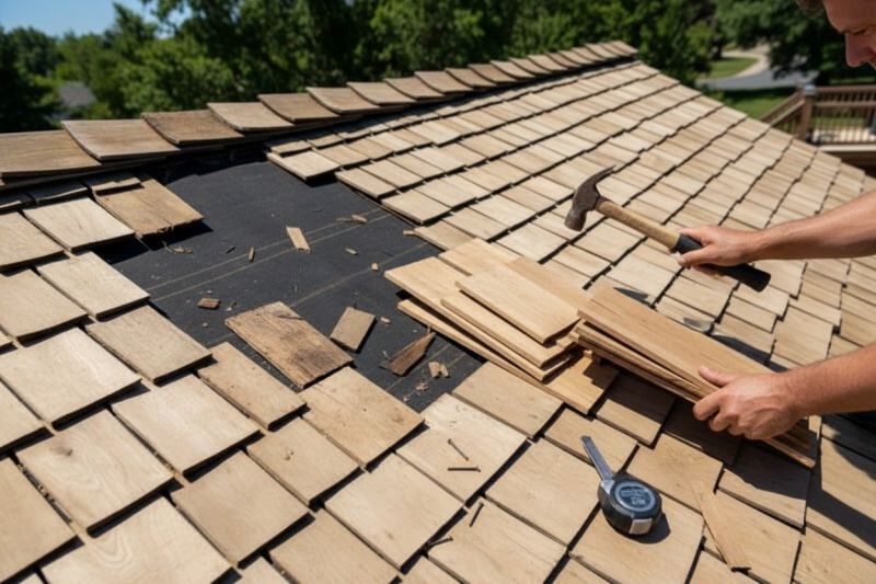 Cost of Wood Shake Roof Replacement in Pascoag, RI